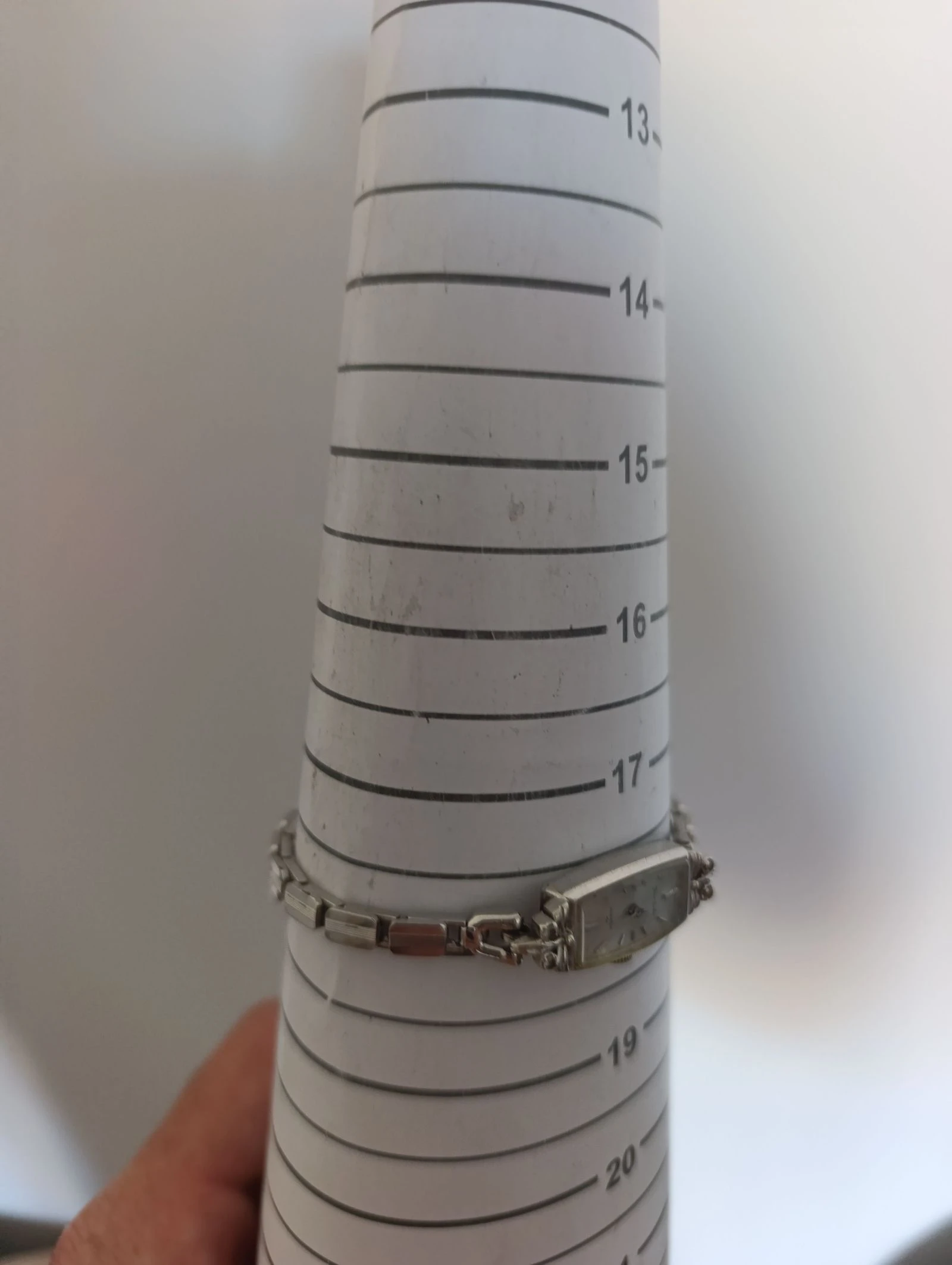 White gold mechanical Seiko watch – photo 5